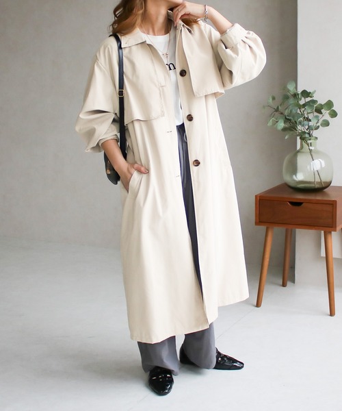 Children of the discordanceトレンチコート バーバリー Children of the discordance / NY VINTAGE WOOL PATCH TRENCH