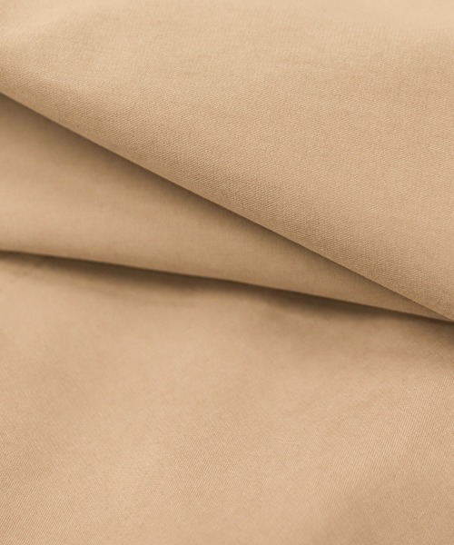 Social GIRL（ソーシャルガール）の「2WAY ロングトレンチコート ステンカラーコート スタンドカラーコート（トレンチコート・レディース・グレイッシュベージュ/サンドベージュ/マスタード/ベージュ/ネイビー・L/M）」の20枚目の写真