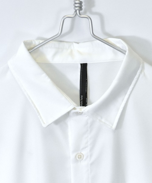 おしゃれスタ(オシャレスタ)の「ポリストレッチドロップショルダーシャツ【IR】 レディース メンズ(シャツ/ブラウス・メンズ・パープル/ブラック/チャコールグレー/ホワイト/ネイビー/サックスブルー/グレイッシュベージュ/グリーン・M/L/XL)」の13枚目の写真