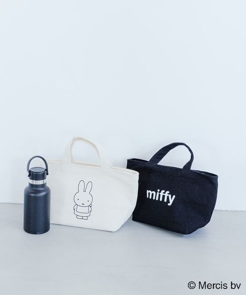 LOWRYS FARM（ローリーズファーム）の「ランチバッグ／Dick Brunaコラボ　187930（エコバッグ/サブバッグ・キッズ・ブラック/アイボリー・FREE）」の3枚目の写真