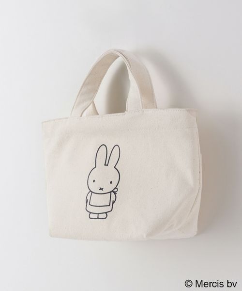 LOWRYS FARM（ローリーズファーム）の「ランチバッグ／Dick Brunaコラボ　187930（エコバッグ/サブバッグ・キッズ・ブラック/アイボリー・FREE）」の6枚目の写真