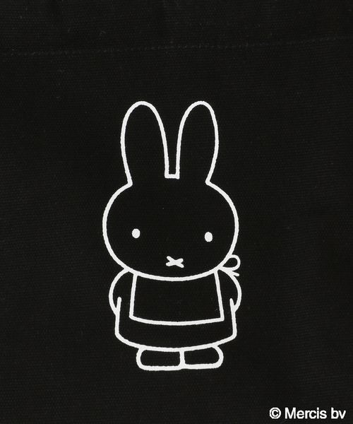 LOWRYS FARM（ローリーズファーム）の「ランチバッグ／Dick Brunaコラボ　187930（エコバッグ/サブバッグ・キッズ・ブラック/アイボリー・FREE）」の12枚目の写真