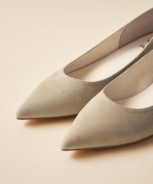 ODETTE E ODILE（オデットエオディール）の「【WEB限定】ポインテッド パンプス30●↑（パンプス・レディース・ブラック/ホワイト/ベージュ/ネイビー・22cm/22.5cm/23cm/23.5cm/24cm/24.5cm/25cm）」の9枚目の写真