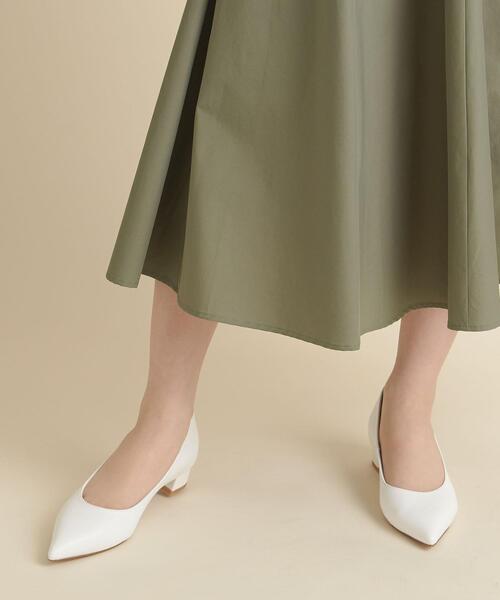 ODETTE E ODILE（オデットエオディール）の「【WEB限定】ポインテッド パンプス30●↑（パンプス・レディース・ブラック/ホワイト/ベージュ/ネイビー・22cm/22.5cm/23cm/23.5cm/24cm/24.5cm/25cm）」の11枚目の写真