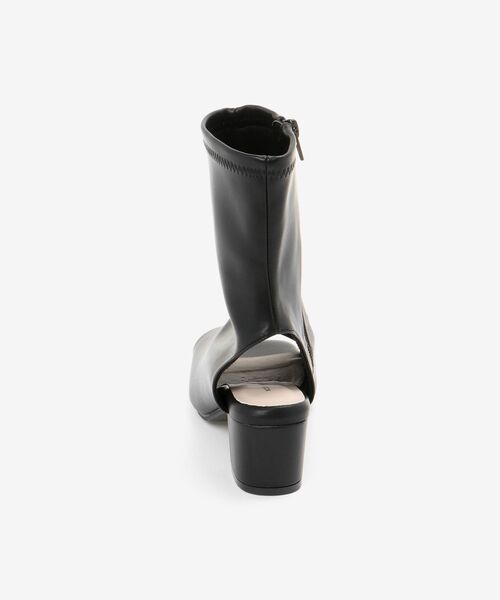 MAJESTIC LEGON（マジェスティックレゴン）の「オープンブーツサンダル（サンダル・レディース・ブラック/アイボリー・MEDIUM/LARGE）」の20枚目の写真