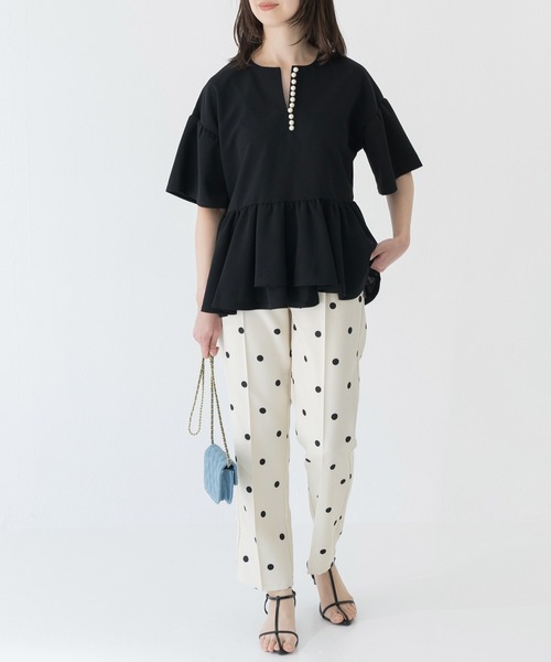 【元値10万】美品 forte forteシルク フレアスリーブ チュニック 元値10万】美品 forte forteシルク フレアスリーブ チュニック