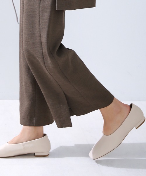 Bou Jeloud(ブージュルード)の「【セットアップ可能】リネンライクストレートパンツ(その他パンツ・レディース・ブラウン/ベージュ・38)」の19枚目の写真