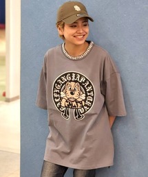 A'GEM/9 × .kom『GALFY/ガルフィー』 前に GAL 之 Hearts ティーシャツ