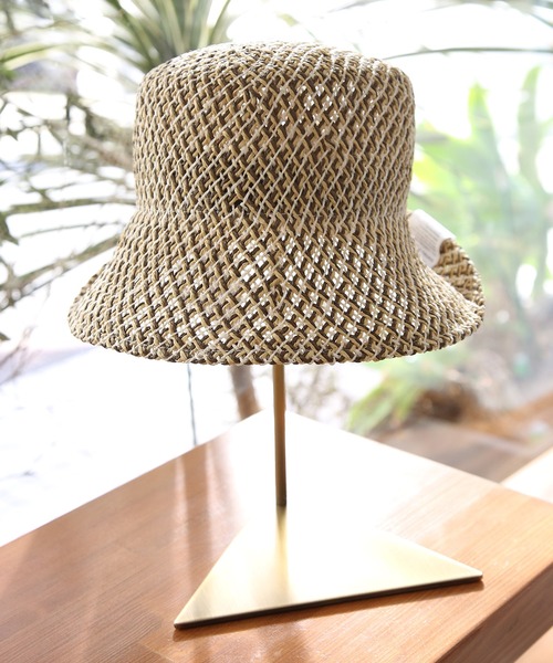 La Maison de Lyllis（メゾンドリリス）の「【La Maison de Lyllis】CLOCHE/2201021/2201021/クロシェ/ラメゾンドリリス（ハット・レディース・ブラック/アイボリー・FREE）」の6枚目の写真