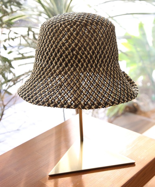 La Maison de Lyllis（メゾンドリリス）の「【La Maison de Lyllis】CLOCHE/2201021/2201021/クロシェ/ラメゾンドリリス（ハット・レディース・ブラック/アイボリー・FREE）」の3枚目の写真