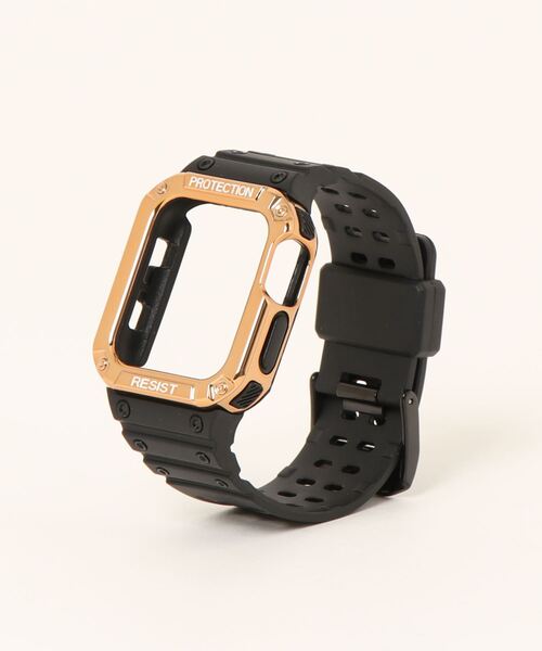 zandy（ズィーアンドワイ）の「zandy ズィー・アンド・ワイ/ Apple Watch【スポーツ一体式バンド】 アップルウォッチバンド 一体式ベルト /// sports1（デジタル腕時計・メンズ・ホワイト/クリア/ピンク/グレー/ライトグレー/ブラック/エメラルドブルー/ブラック×シルバー/ブラック×ピンク/ブラック×ゴールド/ピンクゴールド/ホワイト×ゴールド/アイボリー系/アイボリー/カーキ/カーキ系・S/M）」の21枚目の写真