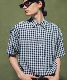 MONKEY TIME | ＜monkey time＞ ACT/R GINGHAM CHECK WIDE REG/シャツ(シャツ/ブラウス)