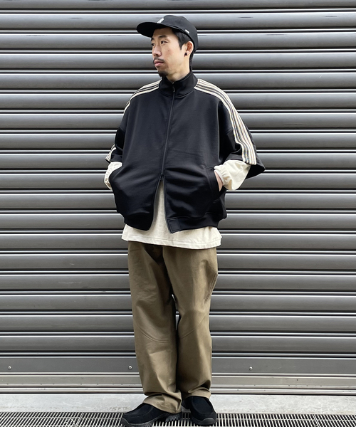 is-ness(イズネス)の「【is-ness / イズネス】SHORT SLEEVE TRACK JACKET(その他アウター・メンズ・ブラック/ネイビー・MEDIUM/LARGE)」の5枚目の写真