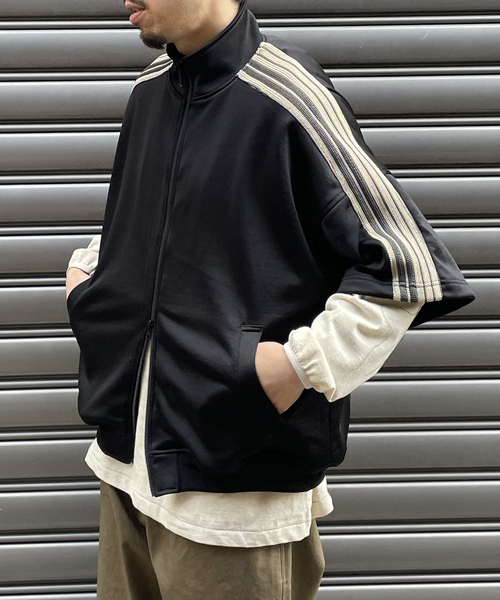 is-ness(イズネス)の「【is-ness / イズネス】SHORT SLEEVE TRACK JACKET(その他アウター・メンズ・ブラック/ネイビー・MEDIUM/LARGE)」の13枚目の写真