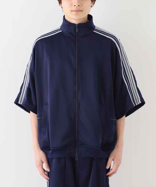 is-ness(イズネス)の「【is-ness / イズネス】SHORT SLEEVE TRACK JACKET(その他アウター・メンズ・ブラック/ネイビー・MEDIUM/LARGE)」の19枚目の写真