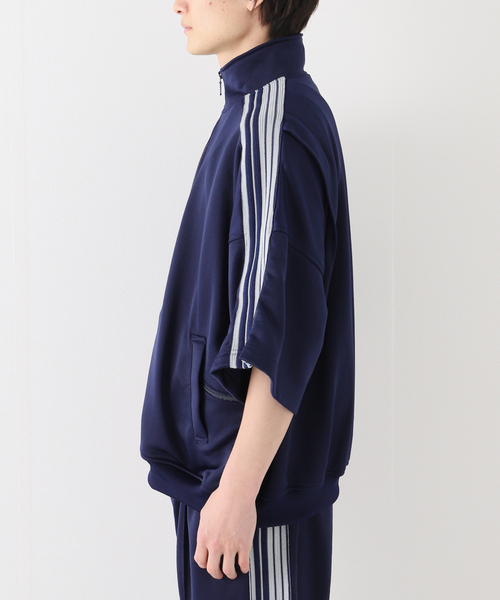 is-ness(イズネス)の「【is-ness / イズネス】SHORT SLEEVE TRACK JACKET(その他アウター・メンズ・ブラック/ネイビー・MEDIUM/LARGE)」の21枚目の写真