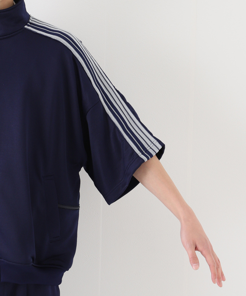 is-ness(イズネス)の「【is-ness / イズネス】SHORT SLEEVE TRACK JACKET(その他アウター・メンズ・ブラック/ネイビー・MEDIUM/LARGE)」の11枚目の写真
