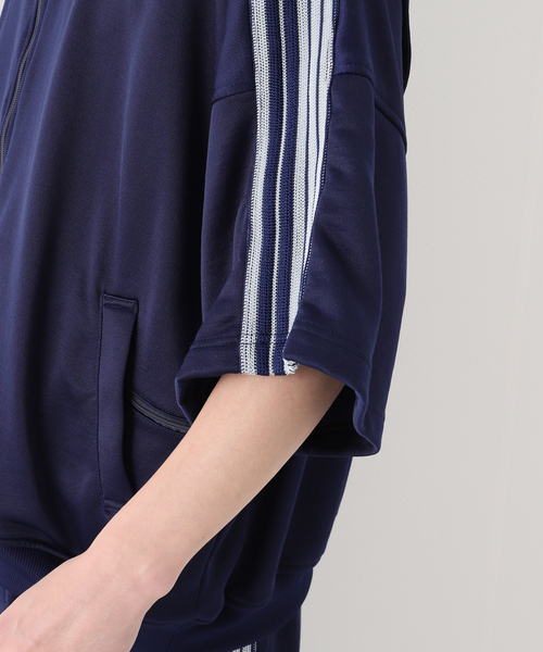 is-ness(イズネス)の「【is-ness / イズネス】SHORT SLEEVE TRACK JACKET(その他アウター・メンズ・ブラック/ネイビー・MEDIUM/LARGE)」の9枚目の写真