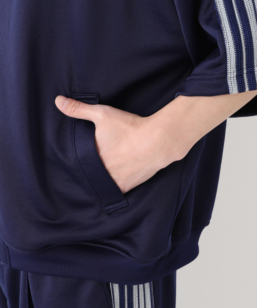 is-ness(イズネス)の「【is-ness / イズネス】SHORT SLEEVE TRACK JACKET(その他アウター・メンズ・ブラック/ネイビー・MEDIUM/LARGE)」の22枚目の写真