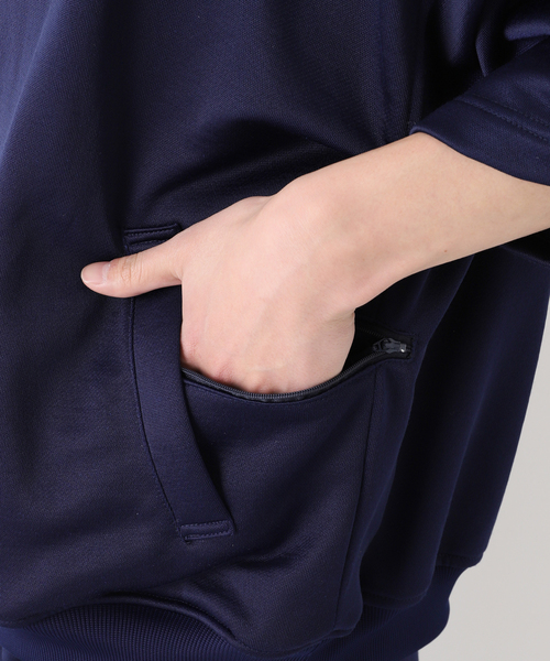 is-ness(イズネス)の「【is-ness / イズネス】SHORT SLEEVE TRACK JACKET(その他アウター・メンズ・ブラック/ネイビー・MEDIUM/LARGE)」の7枚目の写真