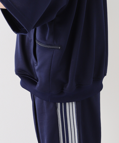 is-ness(イズネス)の「【is-ness / イズネス】SHORT SLEEVE TRACK JACKET(その他アウター・メンズ・ブラック/ネイビー・MEDIUM/LARGE)」の18枚目の写真