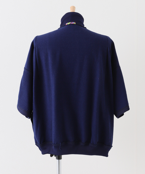 is-ness(イズネス)の「【is-ness / イズネス】SHORT SLEEVE TRACK JACKET(その他アウター・メンズ・ブラック/ネイビー・MEDIUM/LARGE)」の12枚目の写真