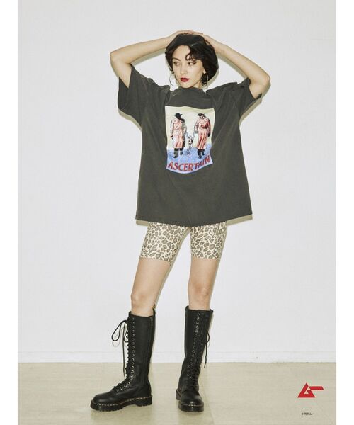 jouetie(ジュエティ)の「ムー BIG Tシャツ【コラボ】(Tシャツ/カットソー・レディース・ブラック/オフホワイト/ブルー・MEDIUM)」の15枚目の写真