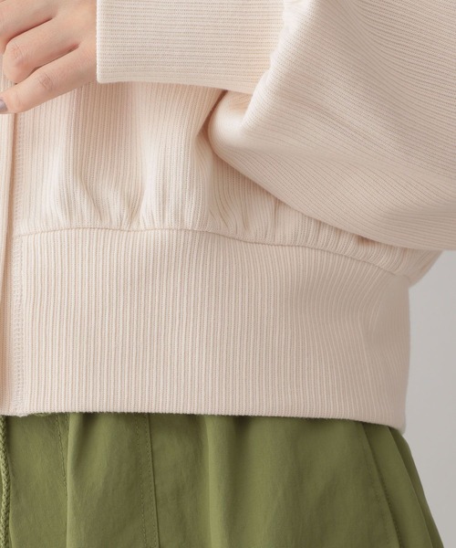 LOWRYS FARM（ローリーズファーム）の「カットカーディガンＬＳ　191163（カーディガン/ボレロ・レディース・グレー/ブラック/アイボリー/グリーン・FREE）」の19枚目の写真