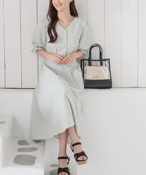 Honeys（ハニーズ）の「レースワンピース（ワンピース）」 - WEAR