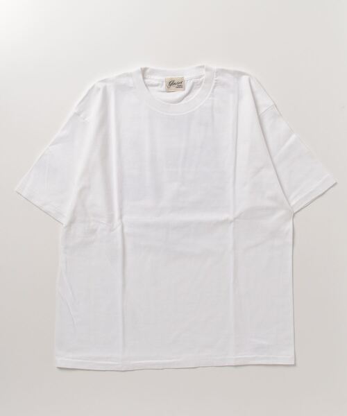 GLOSTER(グロスター)の「【GLOSTER/グロスター】バックプリント フォトプリントクルーネックTシャツ ドロップショルダー(Tシャツ/カットソー・メンズ・ブラック/ホワイト系その他2/ホワイト系その他/アッシュグレー・L/M)」の7枚目の写真