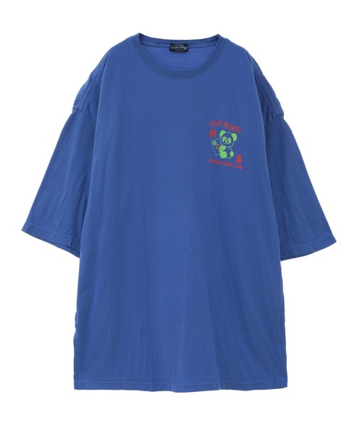 Candy Stripper（キャンディストリッパー）の「CND MAHJONG CLUB BIGBIG Tシャツ（Tシャツ/カットソー・レディース・ブラック/ピンク/オフホワイト/ブルー・2）」の15枚目の写真