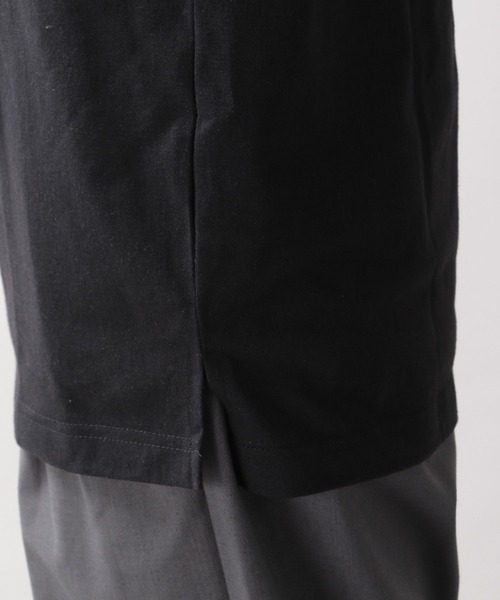 RAGEBLUE（レイジブルー）の「天竺/ロング丈レイヤードタンク（タンクトップ・メンズ・ホワイト/ベージュ/ブラック・MEDIUM/LARGE）」の8枚目の写真