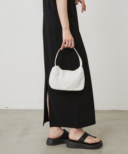 Shelly island（シェリーアイランド）の「アクセントハンドバッグ（ハンドバッグ・レディース・ブラック/イエロー/ホワイト・FREE）」の13枚目の写真