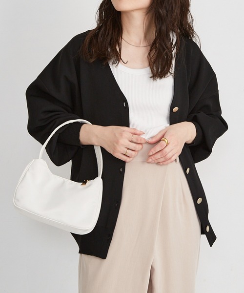 Shelly island（シェリーアイランド）の「アクセントハンドバッグ（ハンドバッグ・レディース・ブラック/イエロー/ホワイト・FREE）」の10枚目の写真