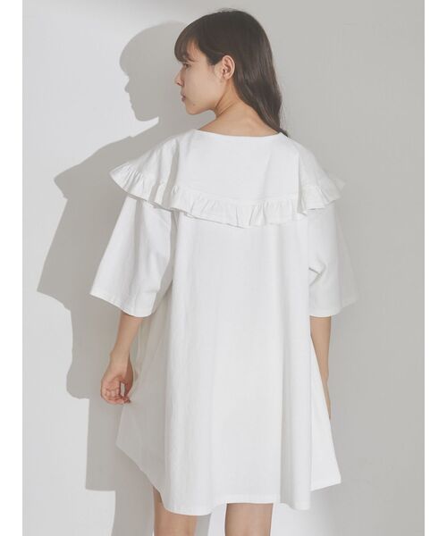 merry jenny（メリージェニー）の「フリルカラーカットトップス（Tシャツ/カットソー・レディース・オフホワイト/ピンク/ブルー・FREE）」の13枚目の写真