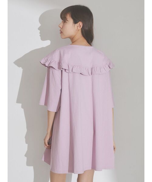 merry jenny（メリージェニー）の「フリルカラーカットトップス（Tシャツ/カットソー・レディース・オフホワイト/ピンク/ブルー・FREE）」の19枚目の写真