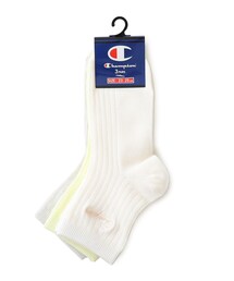 Champion | 【Champion/チャンピオン】クオーターリブ3足セット(ソックス/靴下)