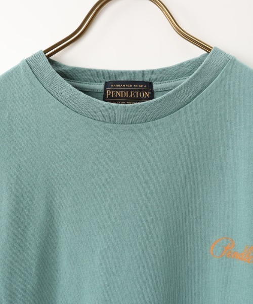 セール】[PENDLETON/ペンドルトン] バックプリント 7分袖カットソー 