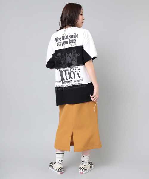 RNA（アールエヌエー）の「G1054 ルーズタイトスカート（スカート・レディース・ブラック/ブルー/マスタード・MEDIUM）」の14枚目の写真