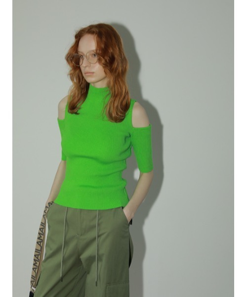 AMAIL（アマイル）の「Fashionable cut out tops（その他トップス・レディース・ライトグリーン/ブルー/ピンク/ホワイト・FREE）」の14枚目の写真