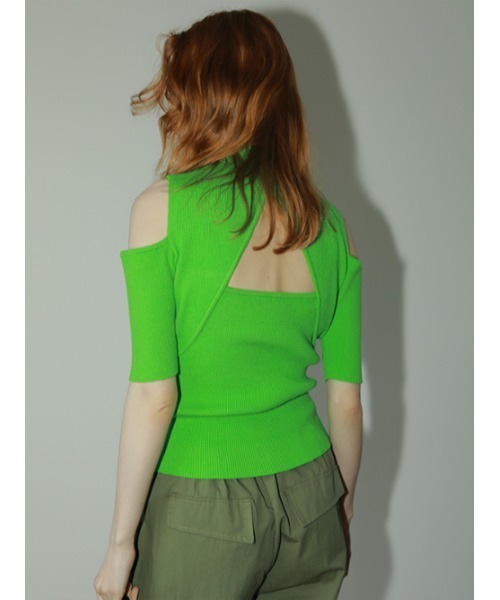 AMAIL（アマイル）の「Fashionable cut out tops（その他トップス・レディース・ライトグリーン/ブルー/ピンク/ホワイト・FREE）」の17枚目の写真