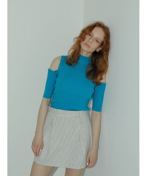 AMAIL（アマイル）の「Fashionable cut out tops（その他トップス・レディース・ライトグリーン/ブルー/ピンク/ホワイト・FREE）」の19枚目の写真