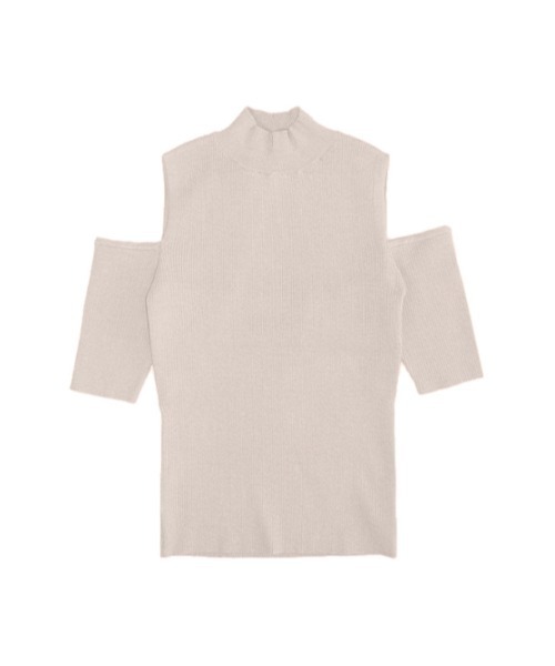 AMAIL（アマイル）の「Fashionable cut out tops（その他トップス・レディース・ライトグリーン/ブルー/ピンク/ホワイト・FREE）」の5枚目の写真