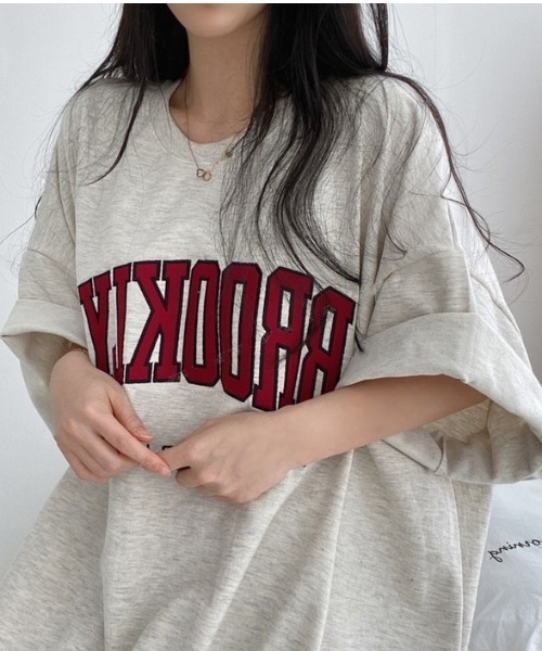 セール】夏に欠かせない一枚、BROOKLYNプリントオーバーTシャツ