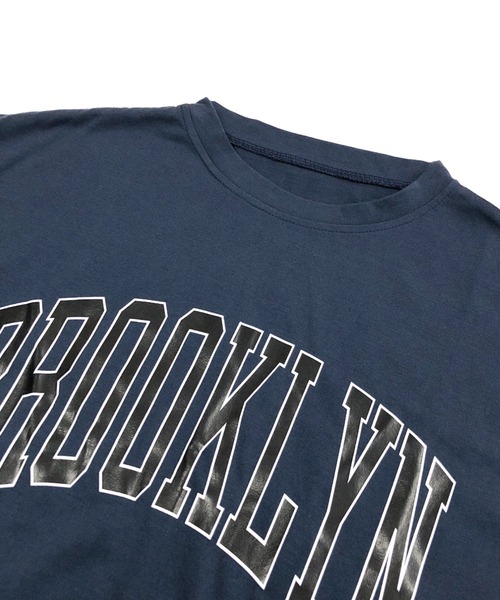 セール】夏に欠かせない一枚、BROOKLYNプリントオーバーTシャツ