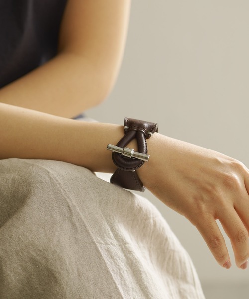 Whim Gazette（ウィムガゼット）の「【Hoaw.】レザーブレスレット