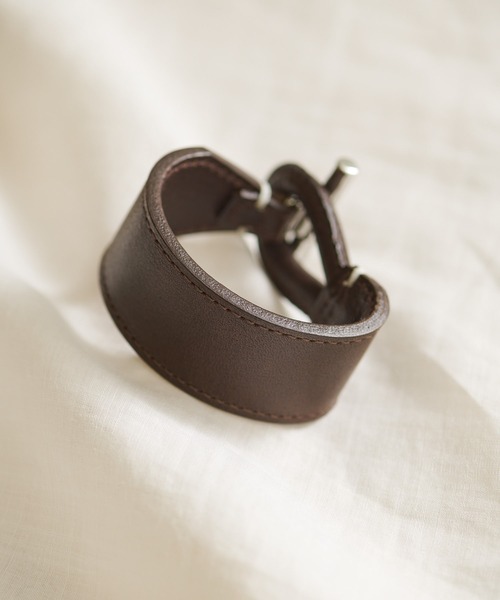 Whim Gazette（ウィムガゼット）の「【Hoaw.】レザーブレスレット
