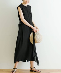 URBAN RESEARCH | サイドベルトジレワンピース(ワンピース)
