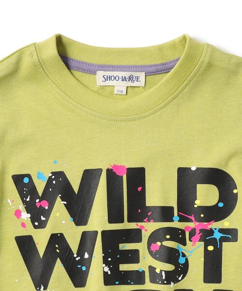 SHOO・LA・RUE（シューラルー）の「◆【接触冷感】BOYアソートTシャツ（Tシャツ/カットソー・キッズ・ブラック/カーキ/アイボリー/黄緑系・11/12/13/14）」の9枚目の写真