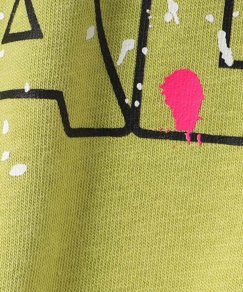 SHOO・LA・RUE（シューラルー）の「◆【接触冷感】BOYアソートTシャツ（Tシャツ/カットソー・キッズ・ブラック/カーキ/アイボリー/黄緑系・11/12/13/14）」の8枚目の写真